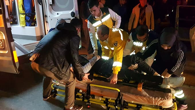 Sapanca'da trafik kazası: 2 yaralı