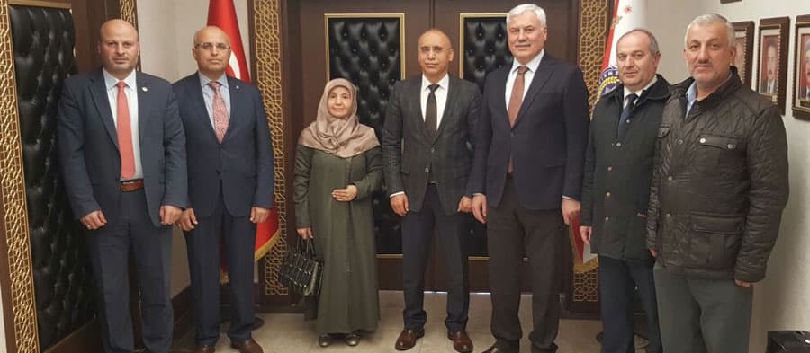 AKP Adapazarı teşkilatından emniyet müdürüne ziyaret