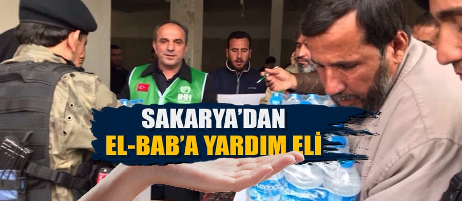 Sakarya'dan El-Bab'a yardım eli
