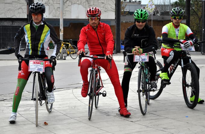 Pedallar deprem farkındalığı için çevrildi