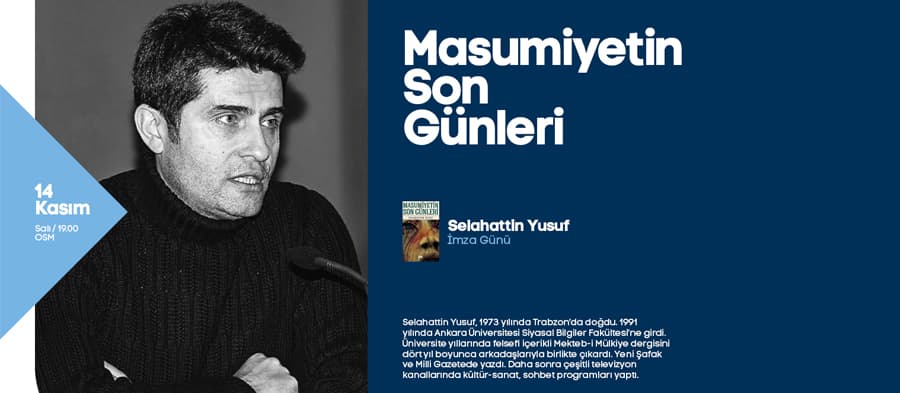 Yazar Selahattin Yusuf Sakaryalılarla buluşacak
