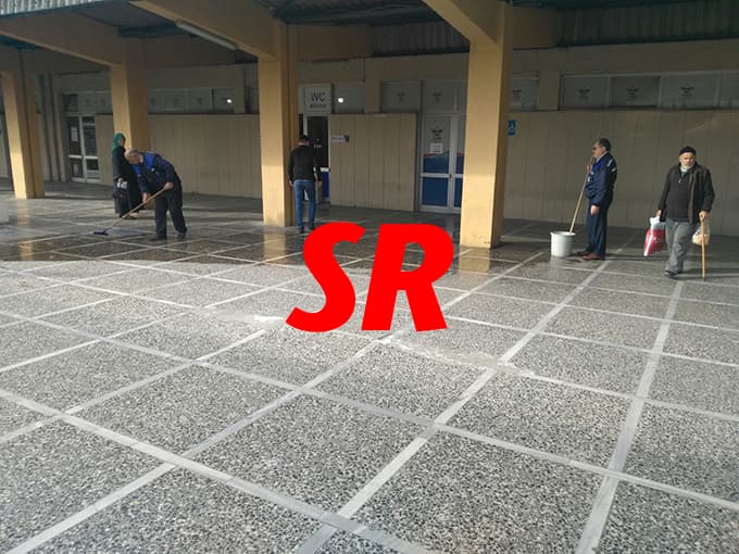 Şehrin göbeğinde satırlı kavga