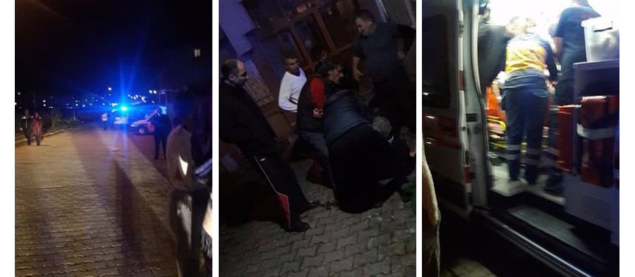 ''Sessiz olun'' dedi, bıçaklandı!