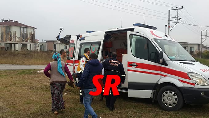 Evde çıkan yangın 3 kişiyi zehirledi