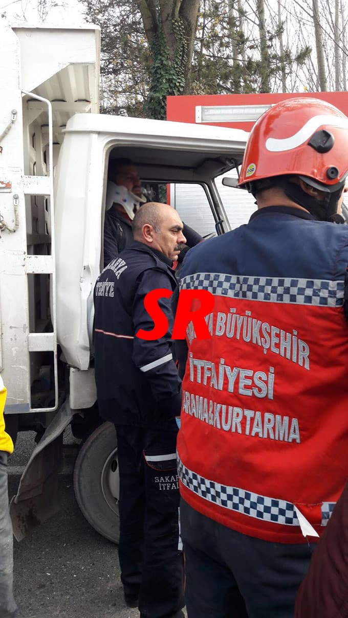 Erenler'de zincirleme kaza