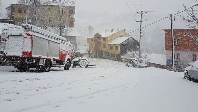 Sakarya'nın zirveleri beyaza büründü