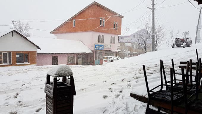Sakarya'nın zirveleri beyaza büründü