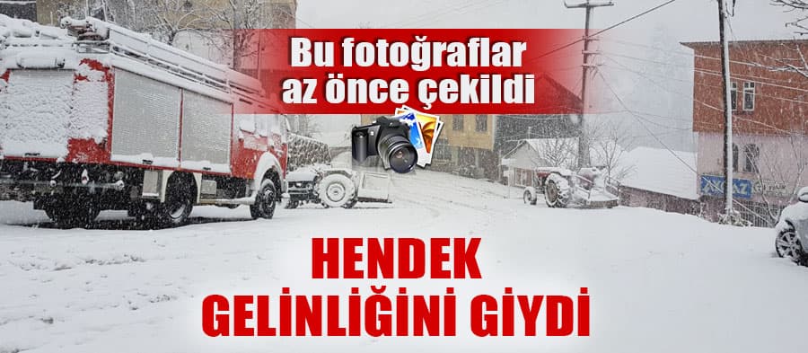 Sakarya'nın zirveleri beyaza büründü