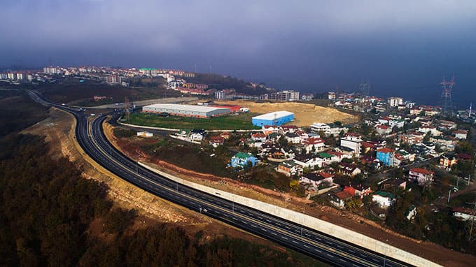 Şehrin 3. girişi tamamlandı