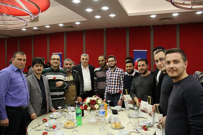 Toçoğlu, öğretmenlerle bir araya geldi