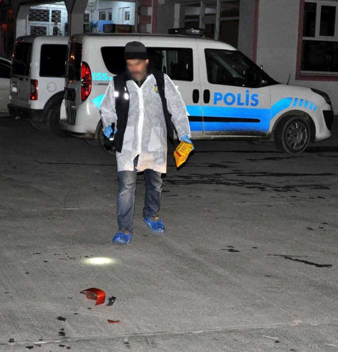 Benzin istasyonunda cinayet