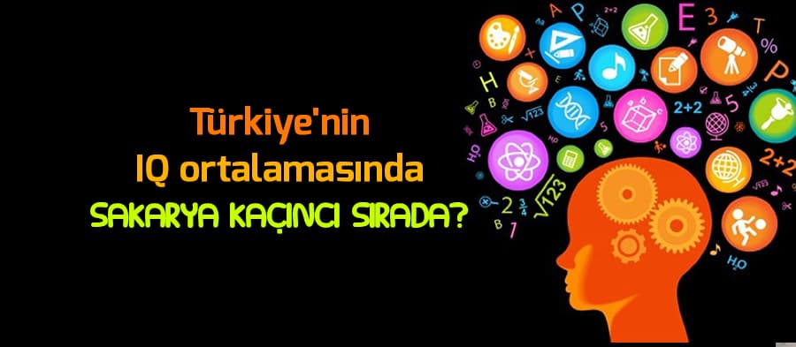 Türkiye'nin IQ ortalamasında Sakarya kaçıncı sırada