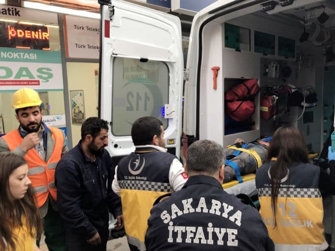 Tadilat yaparken boşluğa düştü