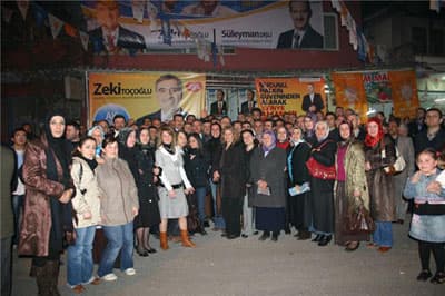 Toçoğlu ve Dişli Mithatpaşa'da Coşkuyla Karşılandı