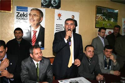 Toçoğlu ve Dişli Mithatpaşa'da Coşkuyla Karşılandı