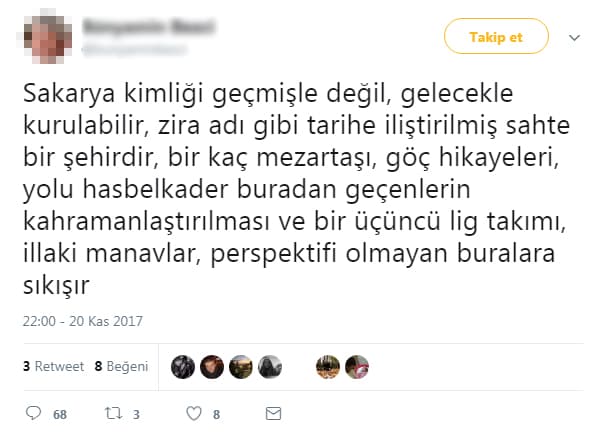 SAÜ'lü akademisyenin paylaşımına ateş püskürdüler