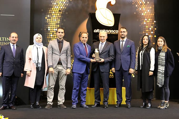Sakarya Büyükşehir Belediyesi'ne ödül