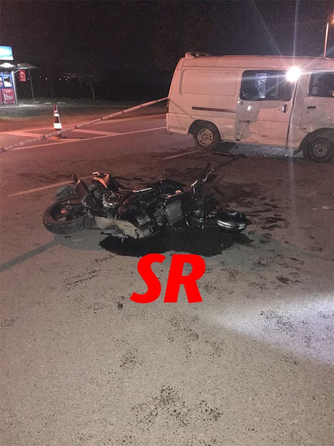 Motosiklet sürücüsü feci kazada hayatını kaybetti