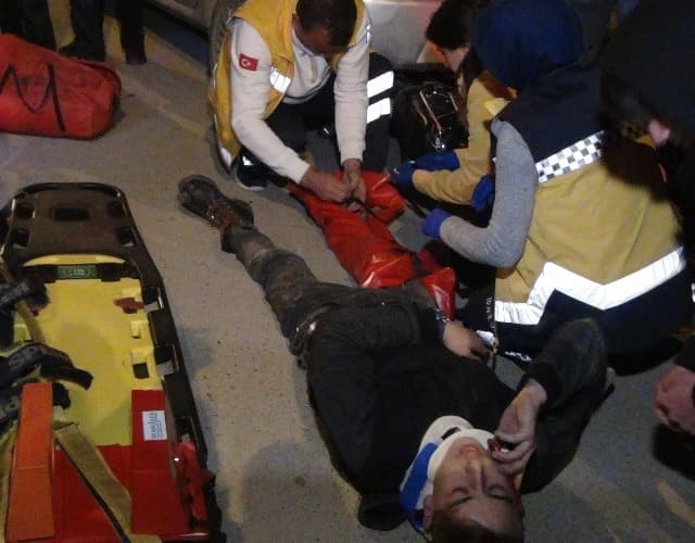 Taraklı'da motosiklet kazası: 1 yaralı