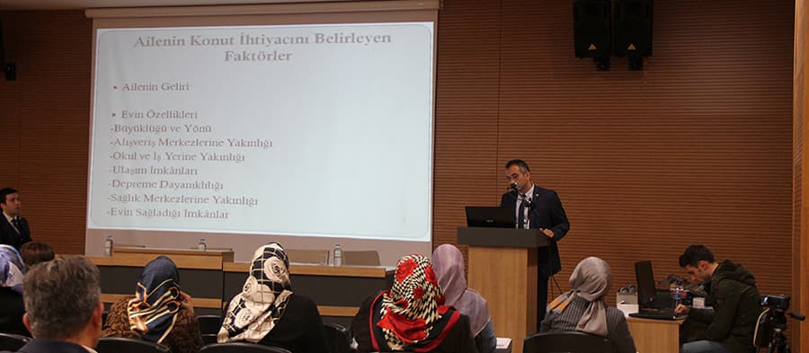 Konut seçimi atölyeye konu oldu