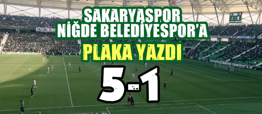 Sakaryaspor, Niğde Belediyespor ile karşılaştı
