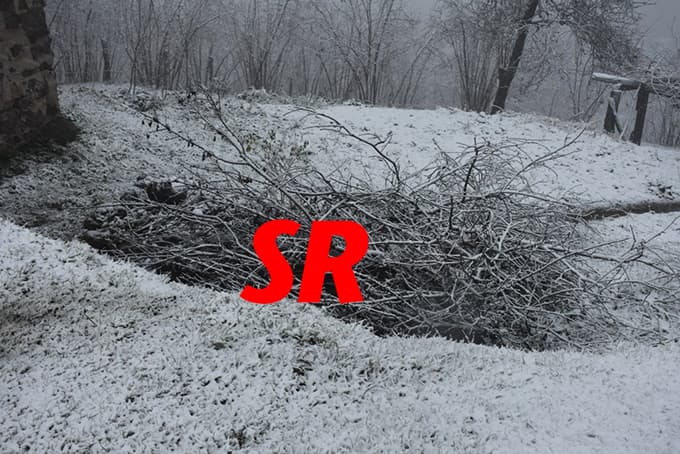 Sakarya'nın zirvelerinde kar yağışı