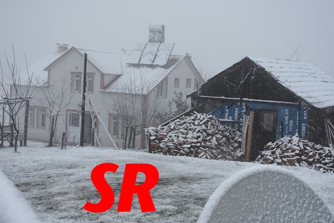 Sakarya'nın zirvelerinde kar yağışı
