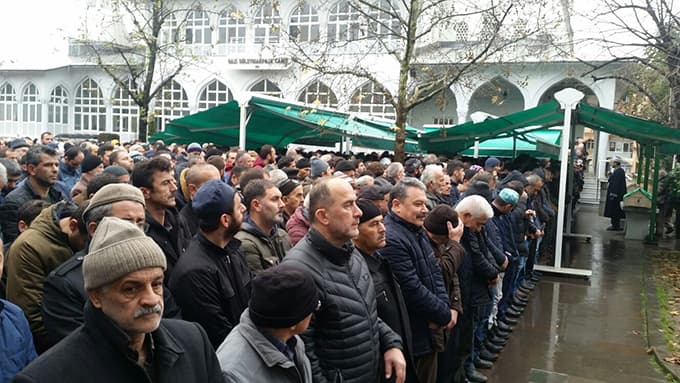 Kazada hayatını kaybeden genç toprağa verildi