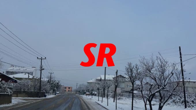 Hendek, beyaza büründü