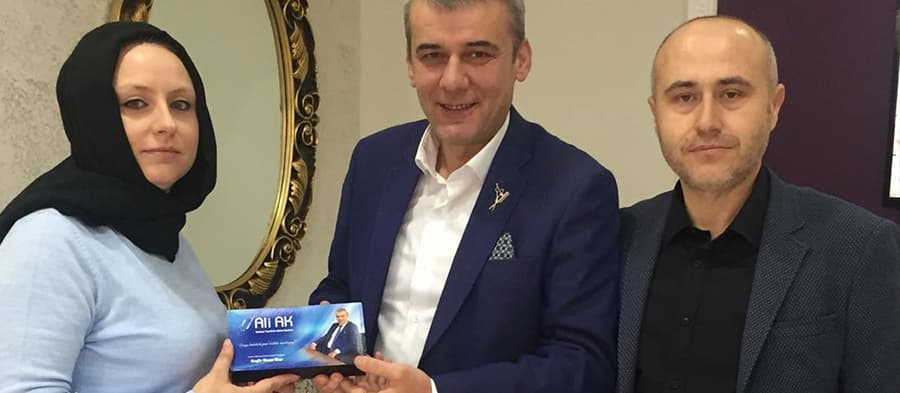 Ali Ak esnaf ziyaretlerini sıklaştırdı