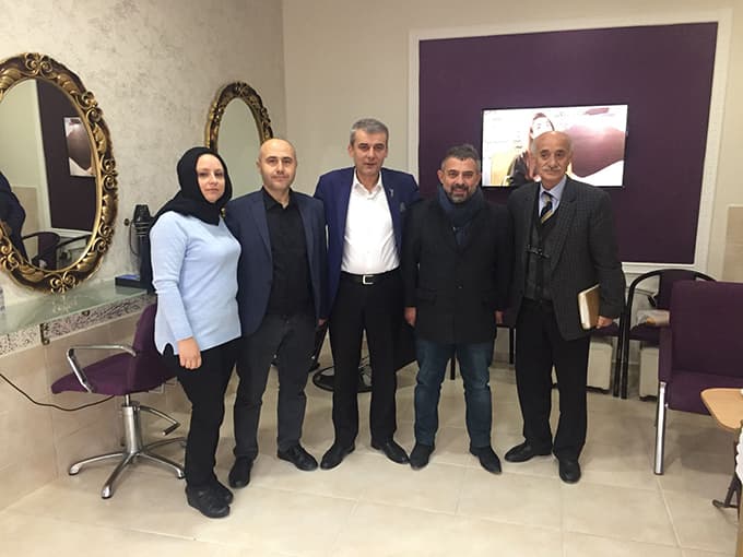 Ali Ak esnaf ziyaretlerini sıklaştırdı