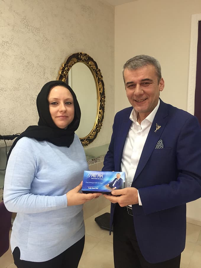 Ali Ak esnaf ziyaretlerini sıklaştırdı