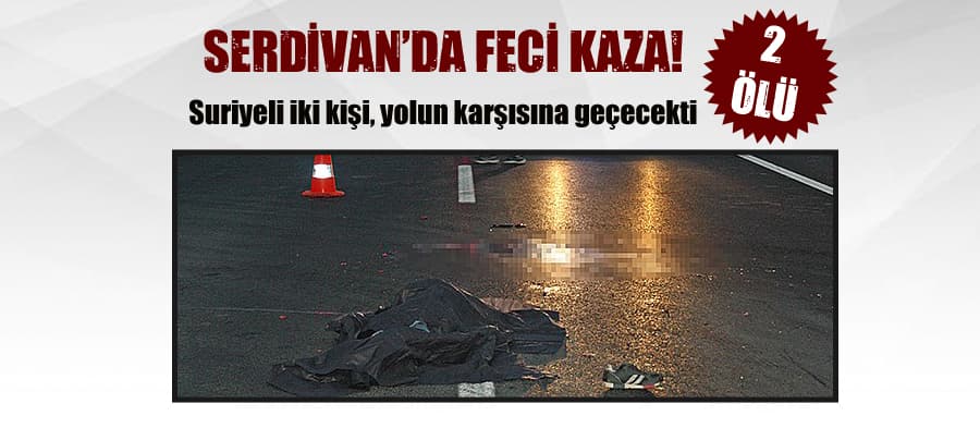 Serdivan'da feci kaza: 2 ölü