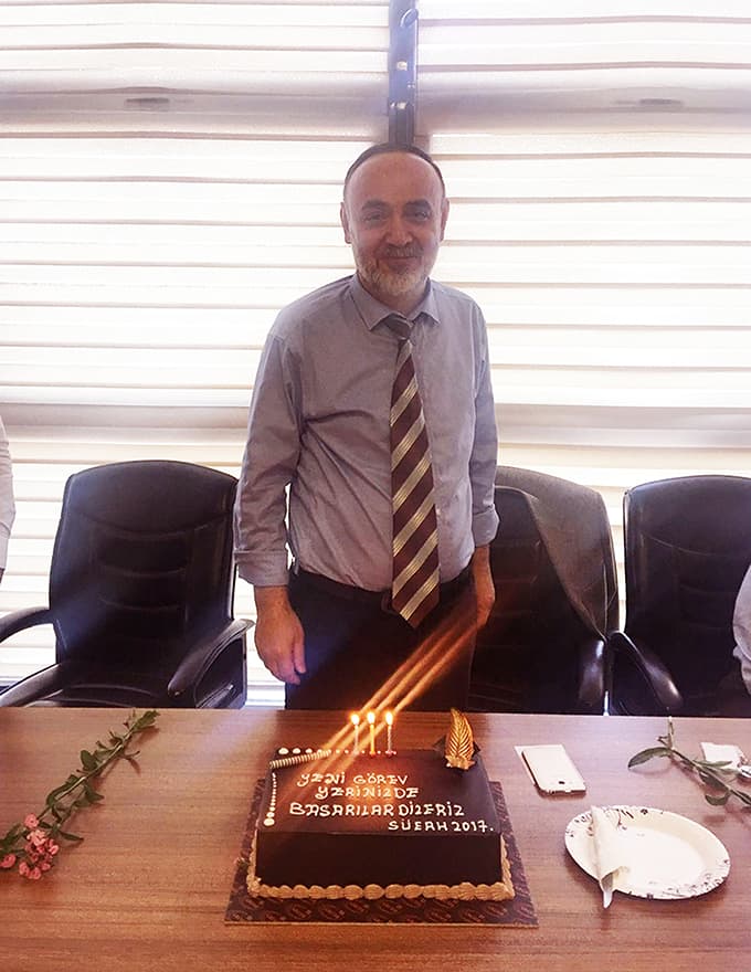 Başhekim Yardımcısı Dr. Mehmet Durmuş veda etti