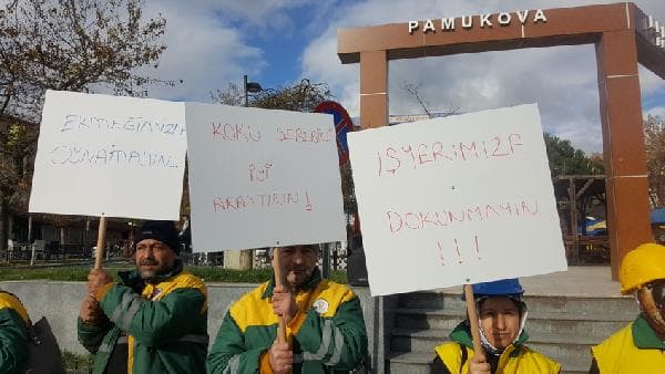 İşçilerle vatandaşlar arasında "kötü koku" tartışması