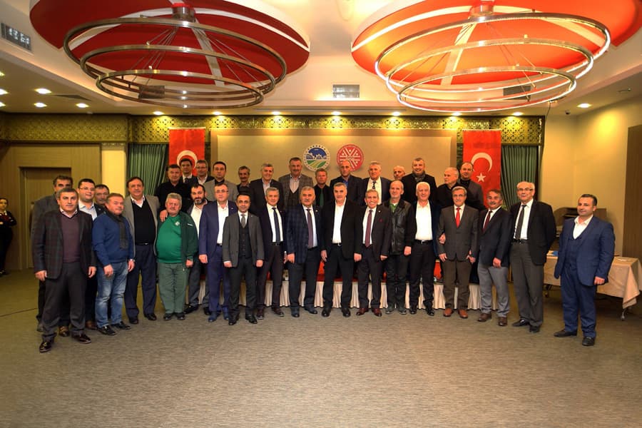 ASKF'den Başkan Toçoğlu'na "Onursal Başkanlık" belgesi