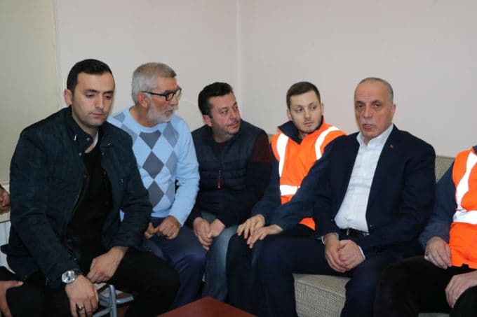 Türk-İş Başkanı Atalay, yeni yıla işçilerle birlikte girdi