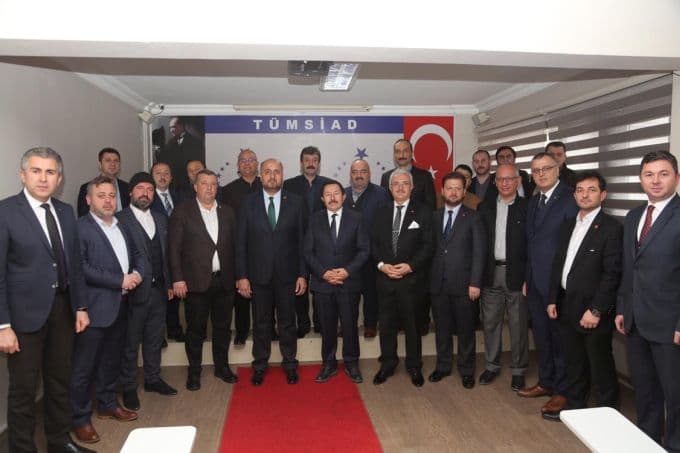 TÜMSİAD, Vali Balkanlıoğlu'nu ağırladı