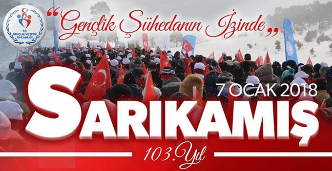 <div><font face="arial, helvetica, sans-serif" size="2"><strong>Sarıkamış Şehitlerini anma y&uuml;r&uuml;y&uuml;ş&uuml;ne katılın</strong></font></div><div><font face="arial, helvetica, sans-serif" size="2"><br /></font></div><div><font face="arial, helvetica, sans-serif" size="2">Sakarya Gen&ccedil;lik Hizmetleri ve Spor İl M&uuml;d&uuml;rl&uuml;ğ&uuml;ne bağlı Gen&ccedil;lik Merkezi tarafından Sarıkamış Şehitlerini anma y&uuml;r&uuml;y&uuml;ş&uuml; d&uuml;zenleniyor.</font></div><div><font face="arial, helvetica, sans-serif" size="2"><br /></font></div><div><font face="arial, helvetica, sans-serif" size="2">Gen&ccedil;lik ve Spor Bakanlığınca 81 İlde Sarıkamış harekatında şehit olanlar i&ccedil;in y&uuml;r&uuml;y&uuml;ş d&uuml;zenleniyor. İlimizde de Sarıkamış harekatının 103. Yılında Sarıkamış dağlarında şehit olan dedelerimizi ve onların nezdinde t&uuml;m şehitlerimizi yad etmek amacıyla , Sakarya Gen&ccedil;lik Merkezi Adapazarı'nda y&uuml;r&uuml;y&uuml;ş ger&ccedil;ekleştirecek. 7 Ocak 2018 Pazar g&uuml;n&uuml; saat 09:45&rsquo;de Adapazarı Olimpik Y&uuml;zme Havuz&rsquo;unda toplanacak olan gen&ccedil;ler , saat 10:00&rsquo;da y&uuml;r&uuml;y&uuml;şe başlayacaklar.</font></div><div>&nbsp;</div>