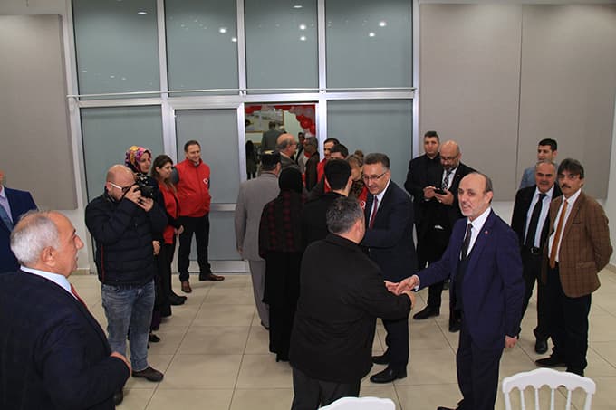 Şehit yakınları bu yemekte buluştu