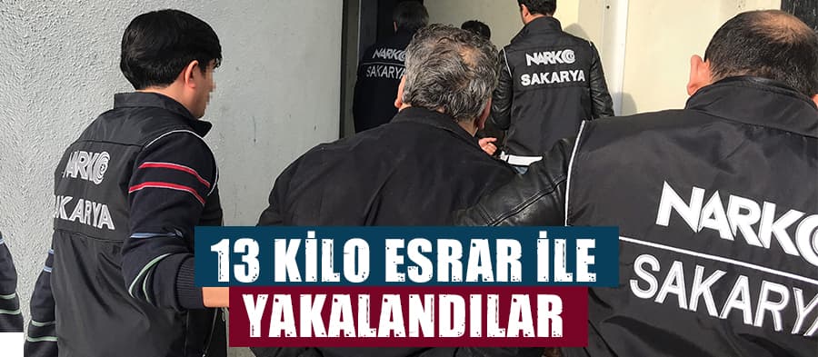13 kilo 50 gram eroin ele geçirildi