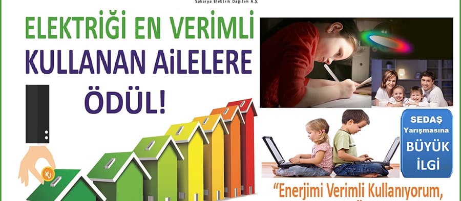 SEDAŞ 10 aileye ödül verecek 
