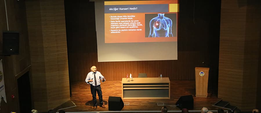 Sapanca da, Akciğer Kanseri Konuşuldu