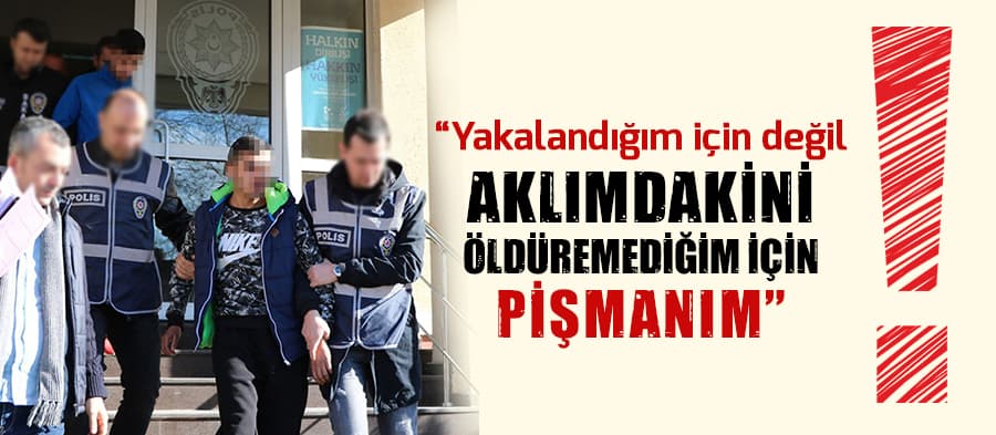 Yakalanan hırsızdan dikkat çeken ifade
