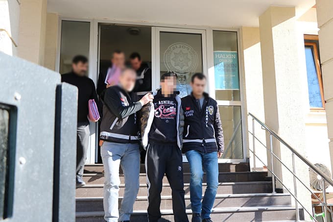 Yakalanan hırsızdan dikkat çeken ifade