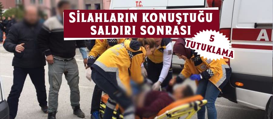 Adliye önündeki silahlı kavgayla ilgili 5 kişi tutuklandı