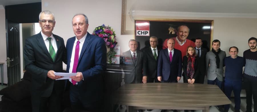 Muharrem İnce için CHP Sakarya'dan 14 imza