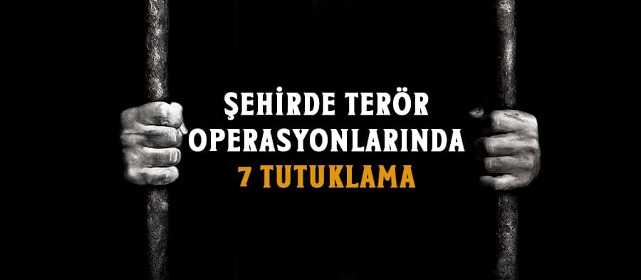 Şehirde terör operasyonu