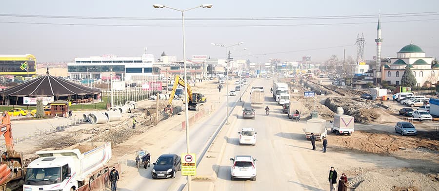 Etbalık ve TOPÇA Kavşakları trafiğe açıldı
