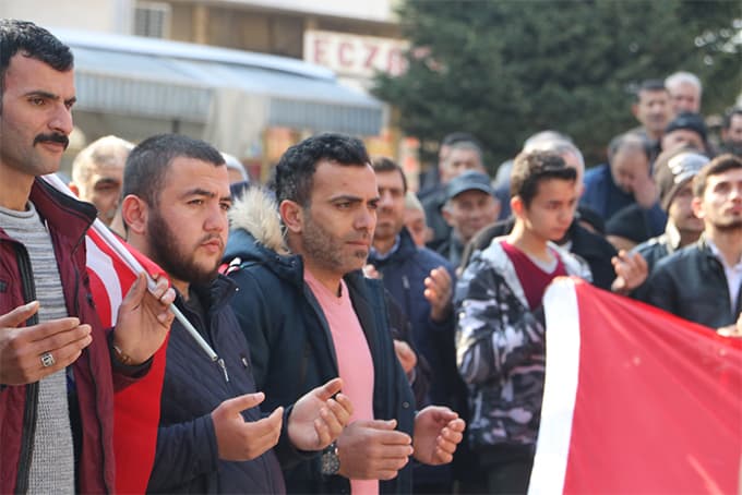 Kocaali Gençliği Zeytin dalı Operasyonu için toplandı